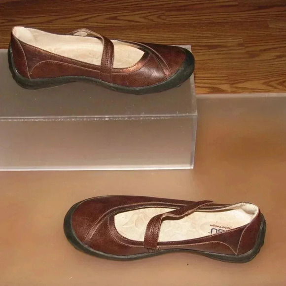 JBU by JAMBU Sassy Mary Jane Brown Shoes Size 7.5M - Picture 2 of 5